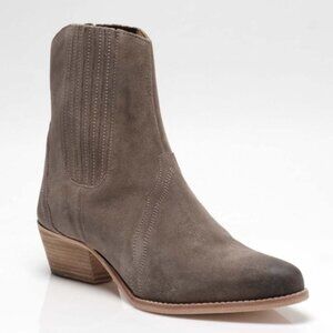 Free People New Frontier Chelsea Boot / Washed Taupe / Western Boho 7.5